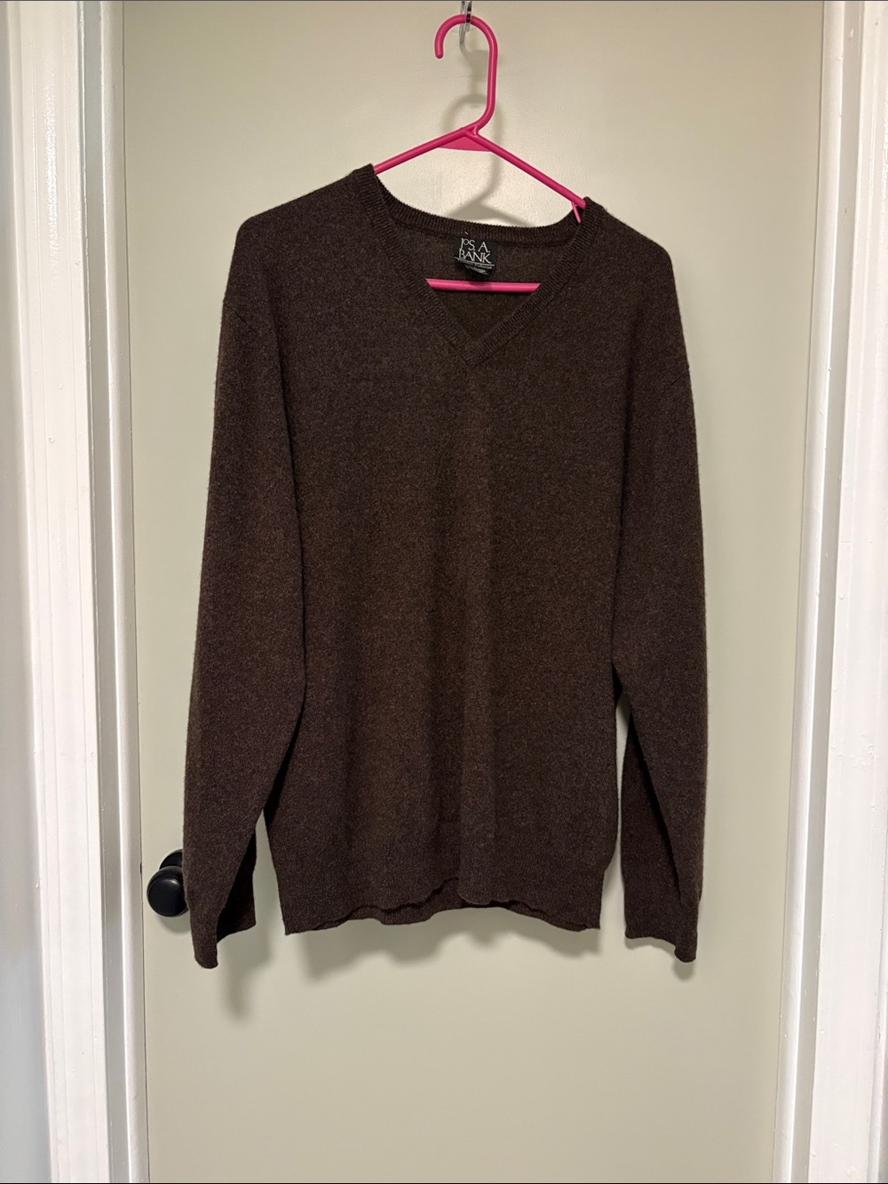 Jos A Bank cashmere sweater. Size L